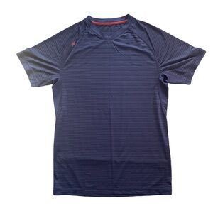 Rhône Men’s Sentry V-Neck Workout Shirt - Dark Blue - Medium​
